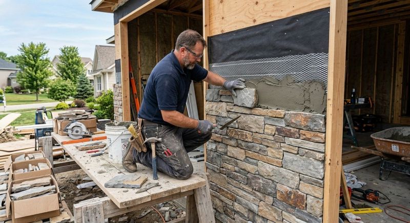 Artificial Stone Installation in Medina, OH
