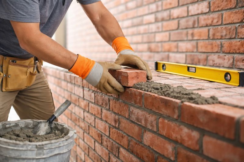 Brick Columns Installation in West Hartford, CT