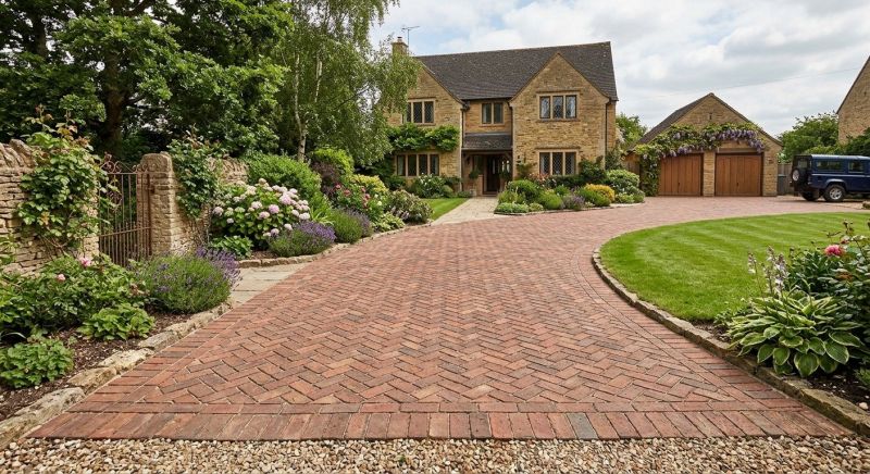 Brick Driveway Installation in Stamford, CT