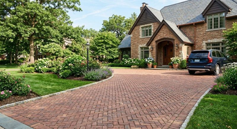 Brick Driveway Installation in Providence, RI