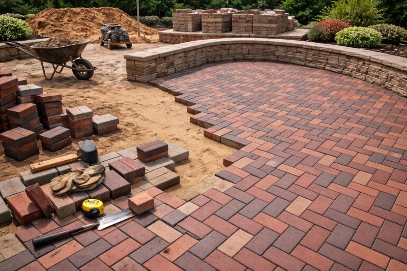 Brick Hardscape Construction in Warwick, RI