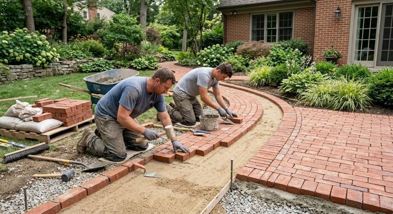 Brick Landscaping Service in Fairfield County, CT