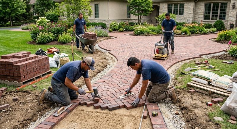 Brick Landscaping Service in Fairfield County, CT