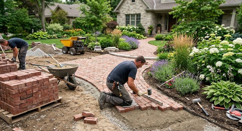 Brick Landscaping Service in Stamford, CT