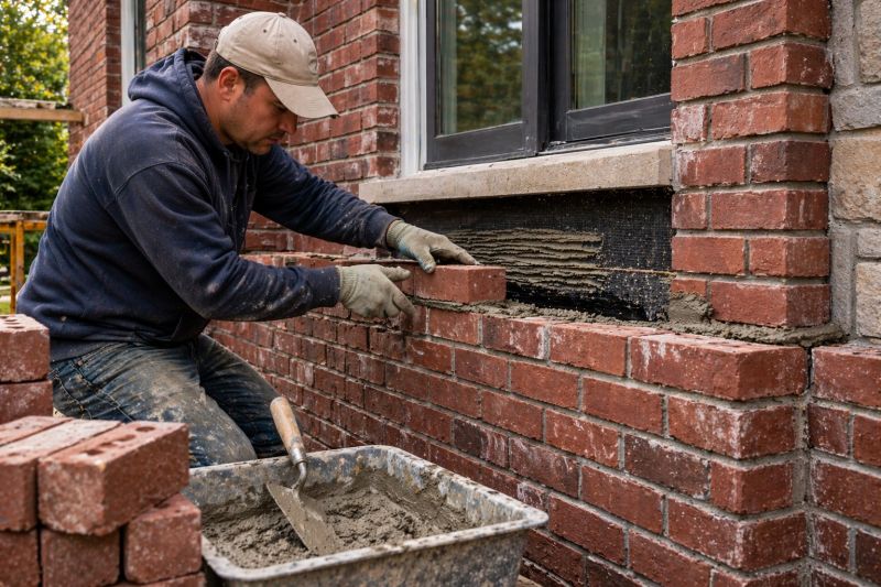 Brick Masonry Installation in Medina, OH