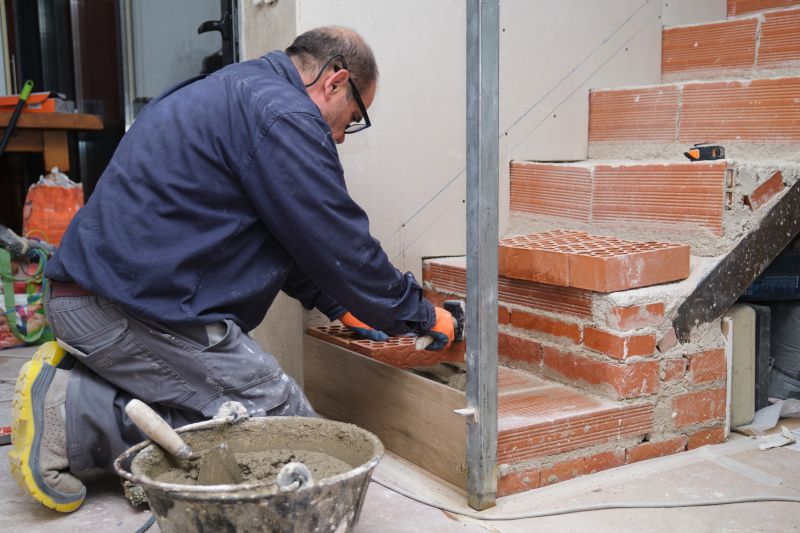 Brick Stairs Installation in Fairfield County, CT