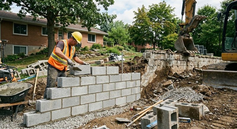 Brick Wall Construction in Norwalk, CT