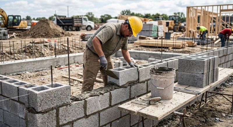 Concrete Blocks Installation in Stamford, CT