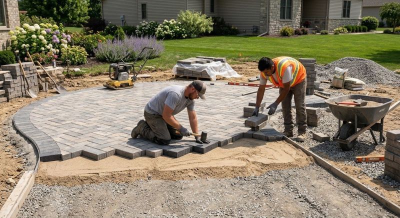 Custom Pavers Installation in Boston, MA