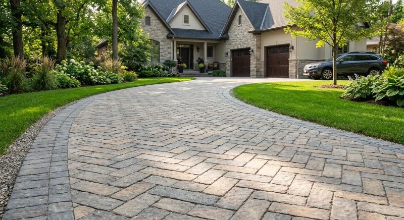 Driveway Pavers Installation in Longmont, CO