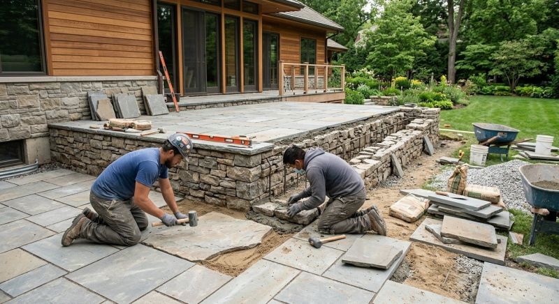 Masonry Steps Installation in Norwalk, CT