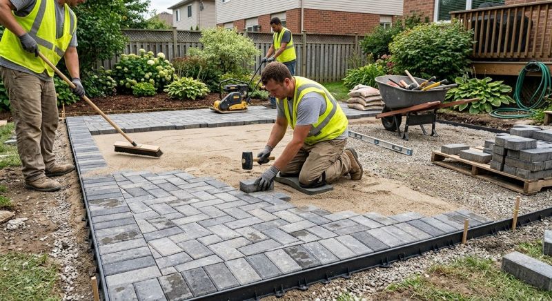 Pavers Construction in Boston, MA